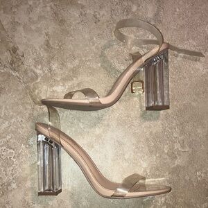 Women’s clear heels